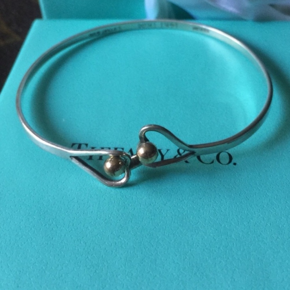 Tiffany & Co Heart 14K & Silver bracelet